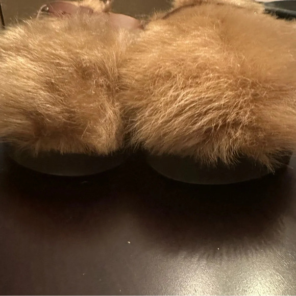 NWT Zadig & Voltaire Alpha Mule Hairy Lambskin Size 39 Tawny 8 - Picture 5 of 10